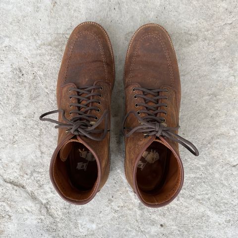 Parkhurst The Niagara in C.F. Stead Light Brown Waxy Commander Suede