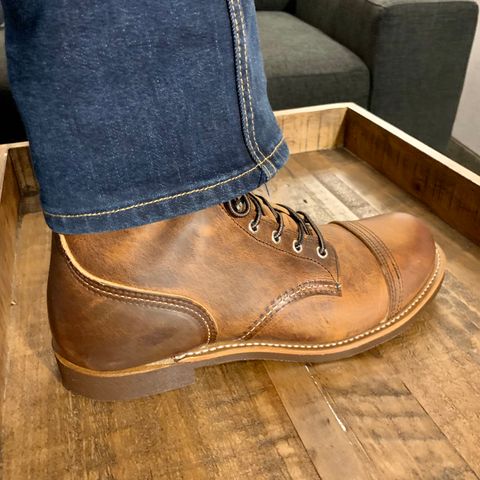 Red Wing Iron Ranger in S.B. Foot Copper Rough and Tough