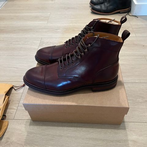 Meermin Jumper Boot in Burgundy Heritage Shell Cordovan