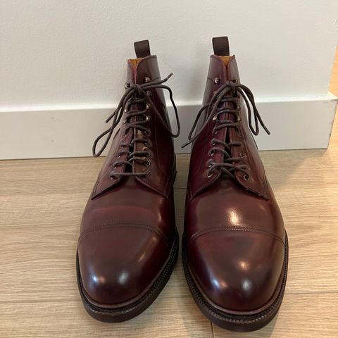 Meermin Jumper Boot in Burgundy Heritage Shell Cordovan