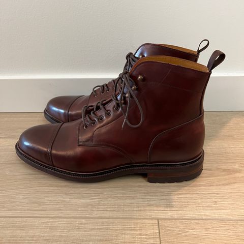Meermin Jumper Boot in Burgundy Heritage Shell Cordovan