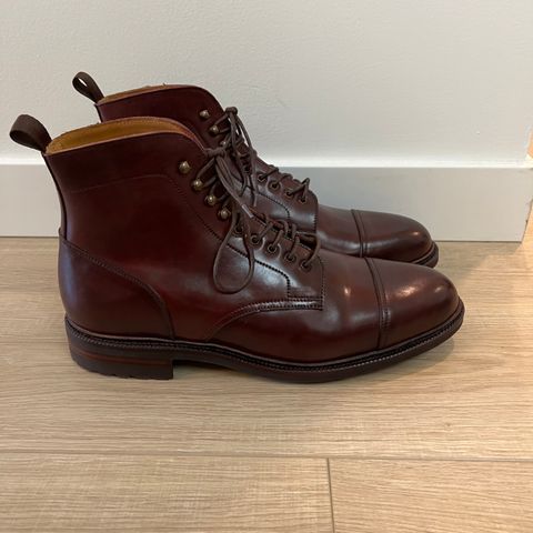 Meermin Jumper Boot in Burgundy Heritage Shell Cordovan