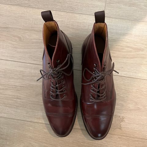 Meermin Jumper Boot in Burgundy Heritage Shell Cordovan