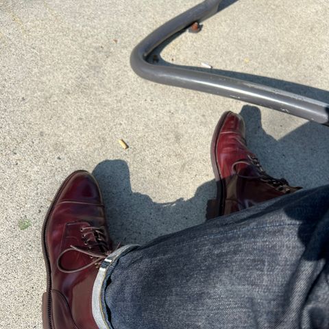 Meermin Jumper Boot in Burgundy Heritage Shell Cordovan