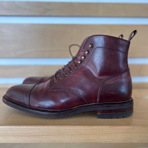 Meermin Jumper Boot in Burgundy Heritage Shell Cordovan