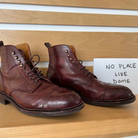 Meermin Jumper Boot in Burgundy Heritage Shell Cordovan