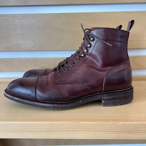 Meermin Jumper Boot in Burgundy Heritage Shell Cordovan
