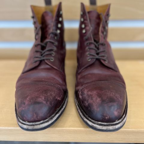 Meermin Jumper Boot in Burgundy Heritage Shell Cordovan