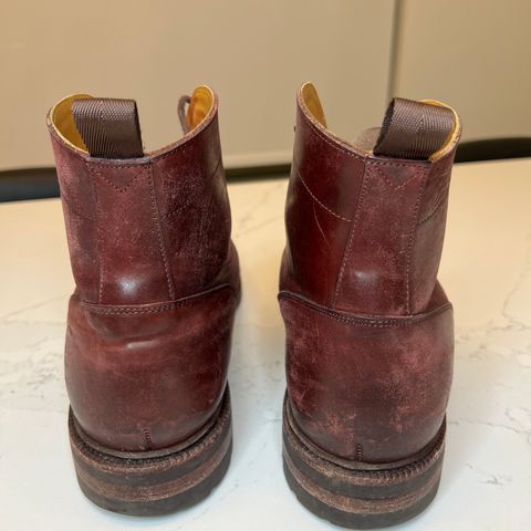 Meermin Jumper Boot in Burgundy Heritage Shell Cordovan