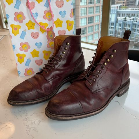 Meermin Jumper Boot in Burgundy Heritage Shell Cordovan