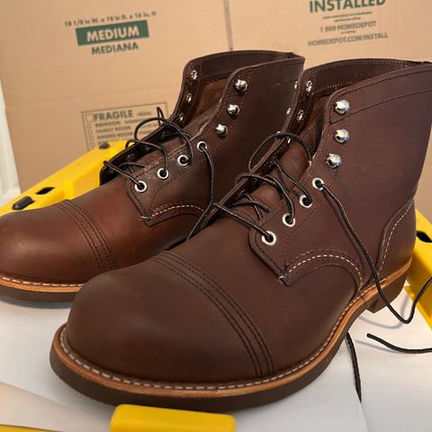 Red Wing Iron Ranger in S.B. Foot Amber Harness