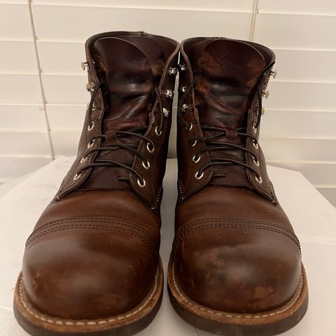 View photo of Red Wing Iron Ranger in S.B. Foot Amber Harness