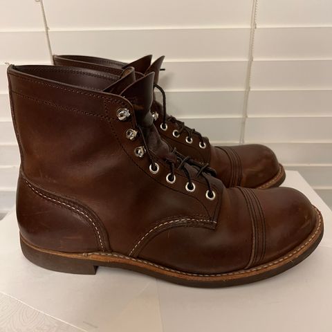 View photo of Red Wing Iron Ranger in S.B. Foot Amber Harness