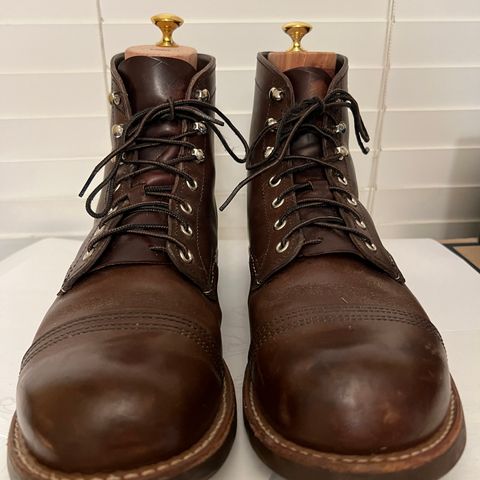 View photo of Red Wing Iron Ranger in S.B. Foot Amber Harness