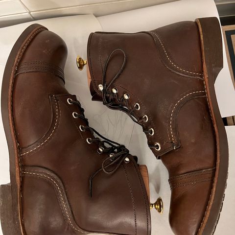 View photo of Red Wing Iron Ranger in S.B. Foot Amber Harness