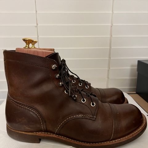 View photo of Red Wing Iron Ranger in S.B. Foot Amber Harness