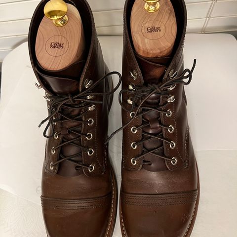 View photo of Red Wing Iron Ranger in S.B. Foot Amber Harness