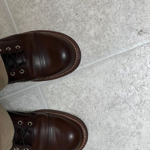 View photo of Red Wing Iron Ranger in S.B. Foot Amber Harness