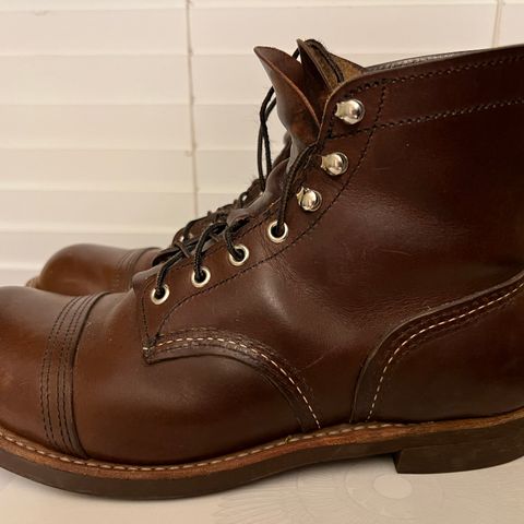 View photo of Red Wing Iron Ranger in S.B. Foot Amber Harness