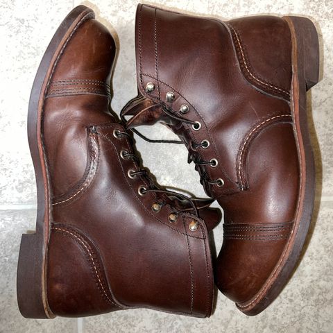 View photo of Red Wing Iron Ranger in S.B. Foot Amber Harness