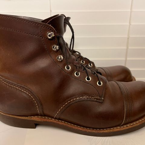 View photo of Red Wing Iron Ranger in S.B. Foot Amber Harness