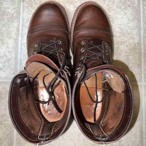 View photo of Red Wing Iron Ranger in S.B. Foot Amber Harness