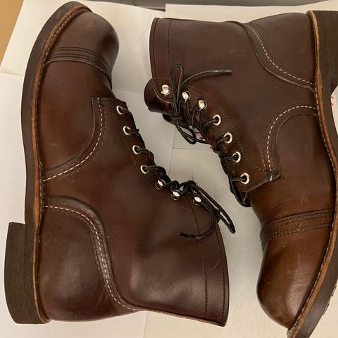 View photo of Red Wing Iron Ranger in S.B. Foot Amber Harness