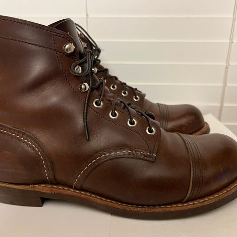 View photo of Red Wing Iron Ranger in S.B. Foot Amber Harness