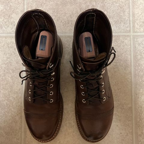 View photo of Red Wing Iron Ranger in S.B. Foot Amber Harness