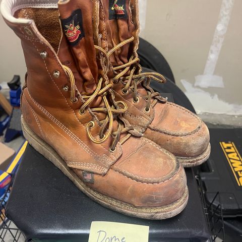 Thorogood 8" Moc Toe in Tobacco Gladiator Oil-Tanned