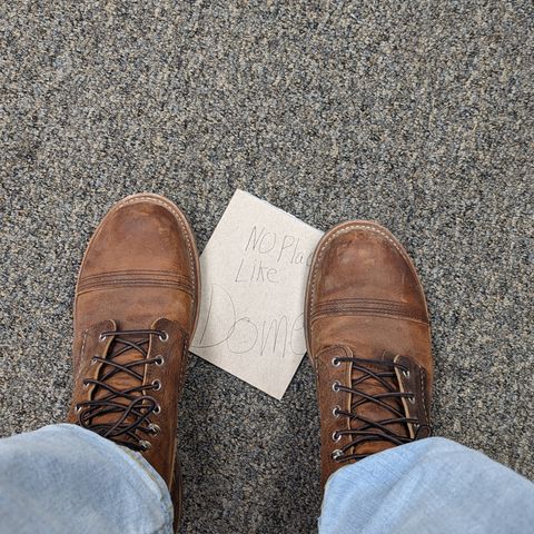 Red Wing Iron Ranger in S.B. Foot Copper Rough and Tough