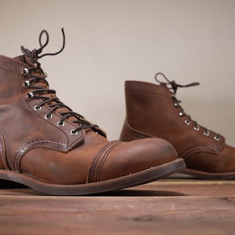 Red Wing Iron Ranger in S.B. Foot Copper Rough and Tough