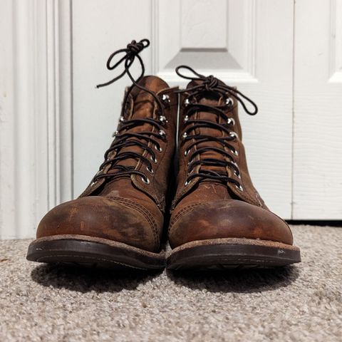 Red Wing Iron Ranger in S.B. Foot Copper Rough and Tough