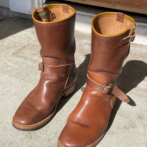 Mister Freedom Road Champ in Brown Veg-Tanned Cowhide