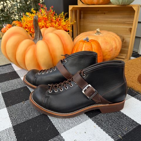 Dr. Sole Ski Boot in Horween Black Chromexcel