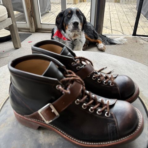 Dr. Sole Ski Boot in Horween Black Chromexcel