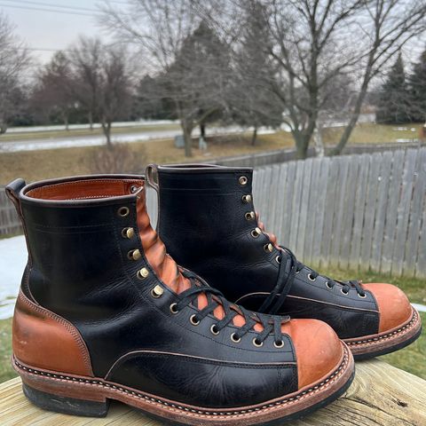 Jakkrabbits 7-Inch Tamarin Boots in Badalassi Carlo Bone Pueblo