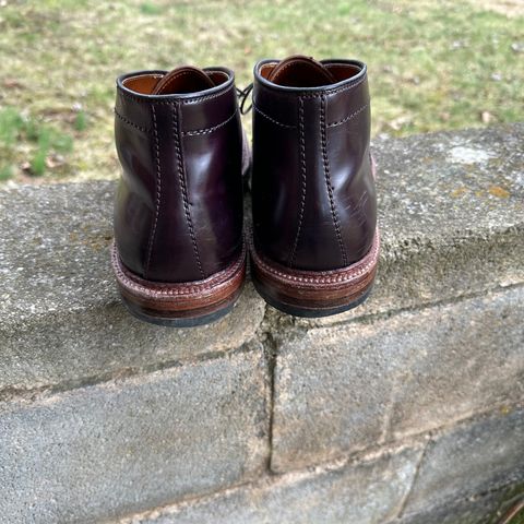 Alden 2-Eyelet Chukka in Horween Color 8 Shell Cordovan