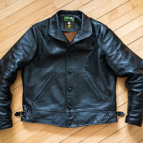 View photo of Himel Bros. Excelsior in Shinki Black Pigment Horsehide