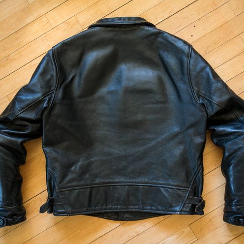 View photo of Himel Bros. Excelsior in Shinki Black Pigment Horsehide