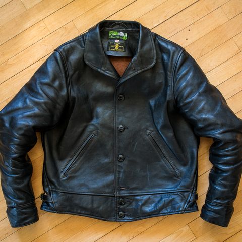 View photo of Himel Bros. Excelsior in Shinki Black Pigment Horsehide