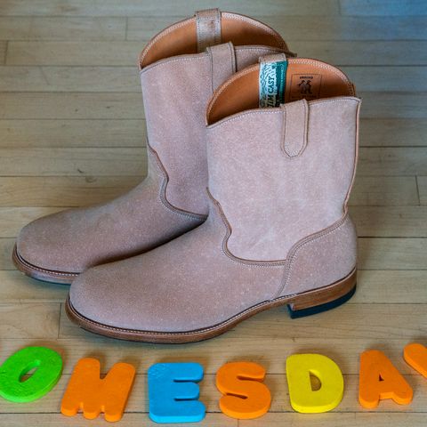 Unsung Jim Casy in Wickett & Craig Natural Latigo Roughout