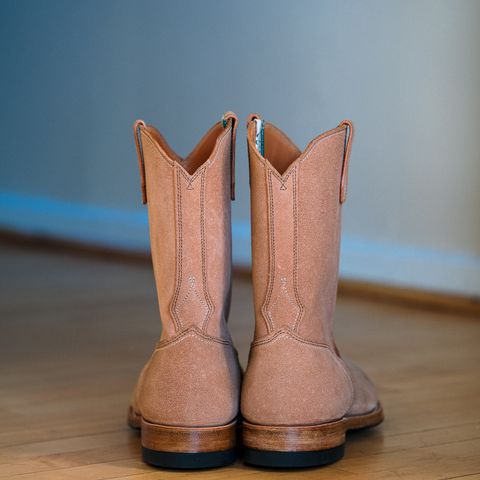 Unsung Jim Casy in Wickett & Craig Natural Latigo Roughout
