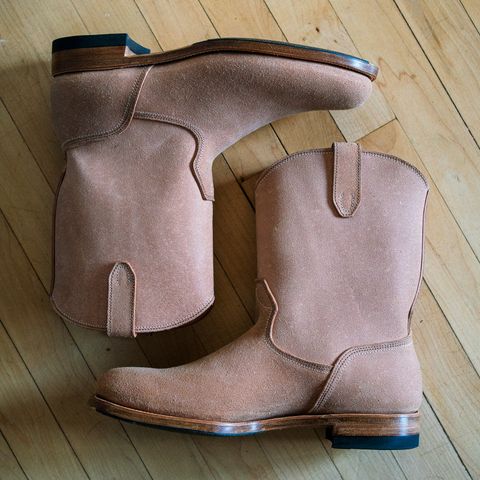 Unsung Jim Casy in Wickett & Craig Natural Latigo Roughout