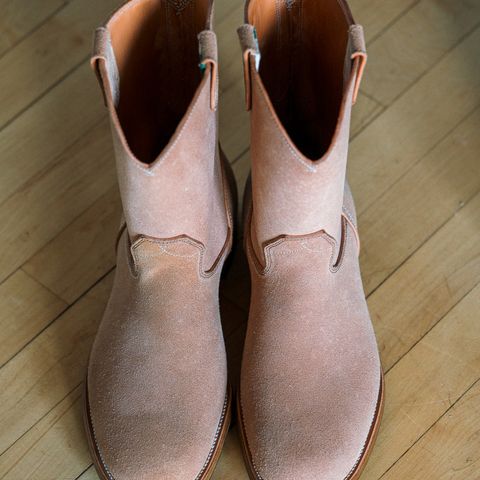 Unsung Jim Casy in Wickett & Craig Natural Latigo Roughout