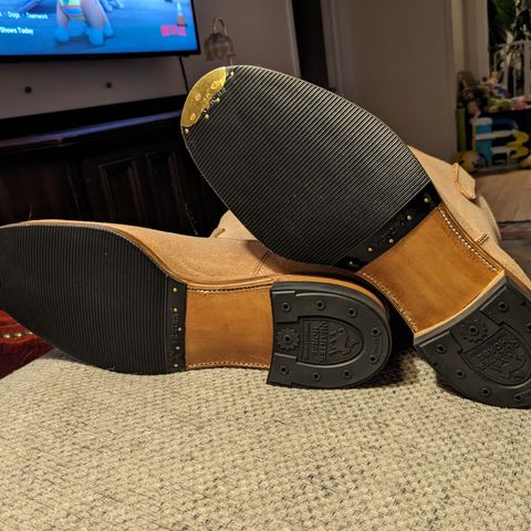 Unsung Jim Casy in Wickett & Craig Natural Latigo Roughout