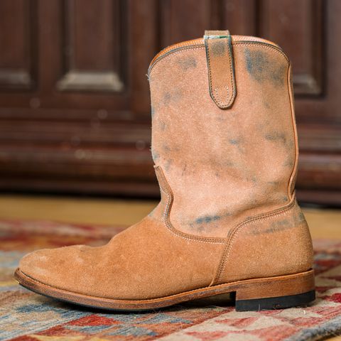 Unsung Jim Casy in Wickett & Craig Natural Latigo Roughout