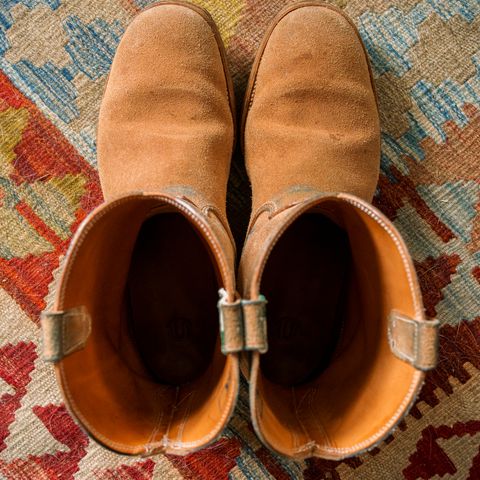 Unsung Jim Casy in Wickett & Craig Natural Latigo Roughout