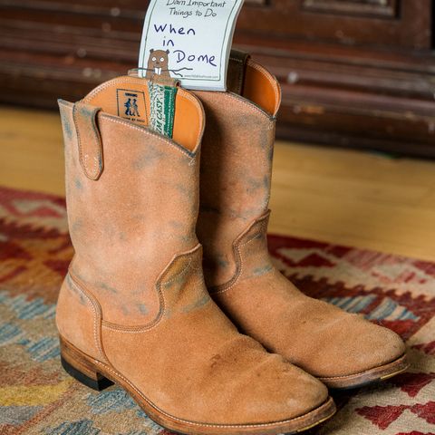 Unsung Jim Casy in Wickett & Craig Natural Latigo Roughout
