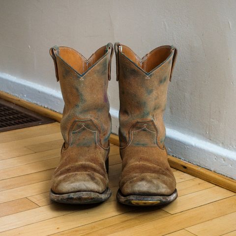 Unsung Jim Casy in Wickett & Craig Natural Latigo Roughout
